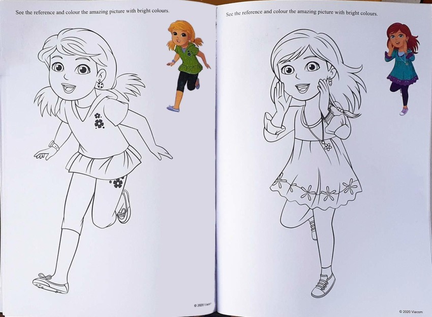 Dora and friends copy colouring book pack of buy dora and friends copy colouring book pack of by dream kids world at low price in india