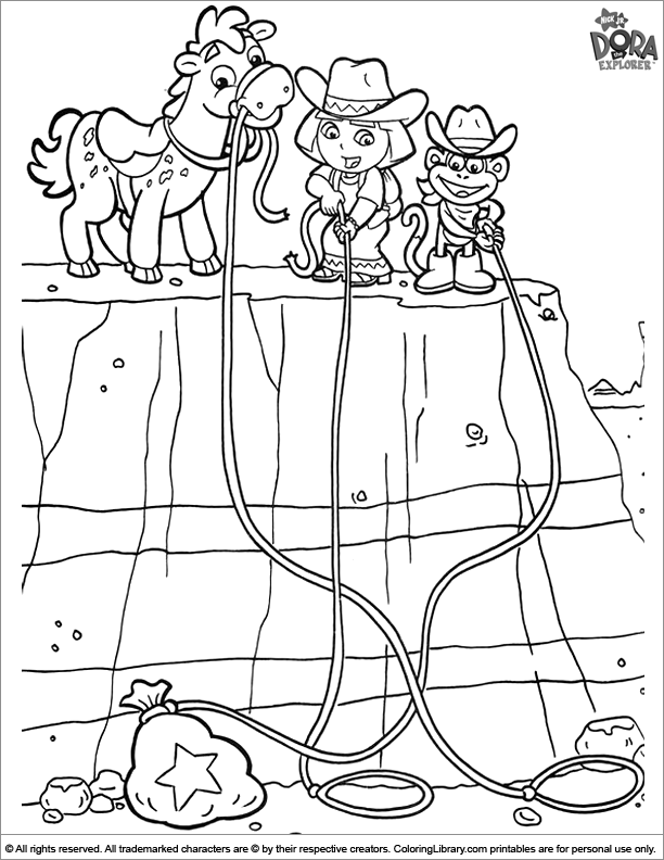 Coloring page to print