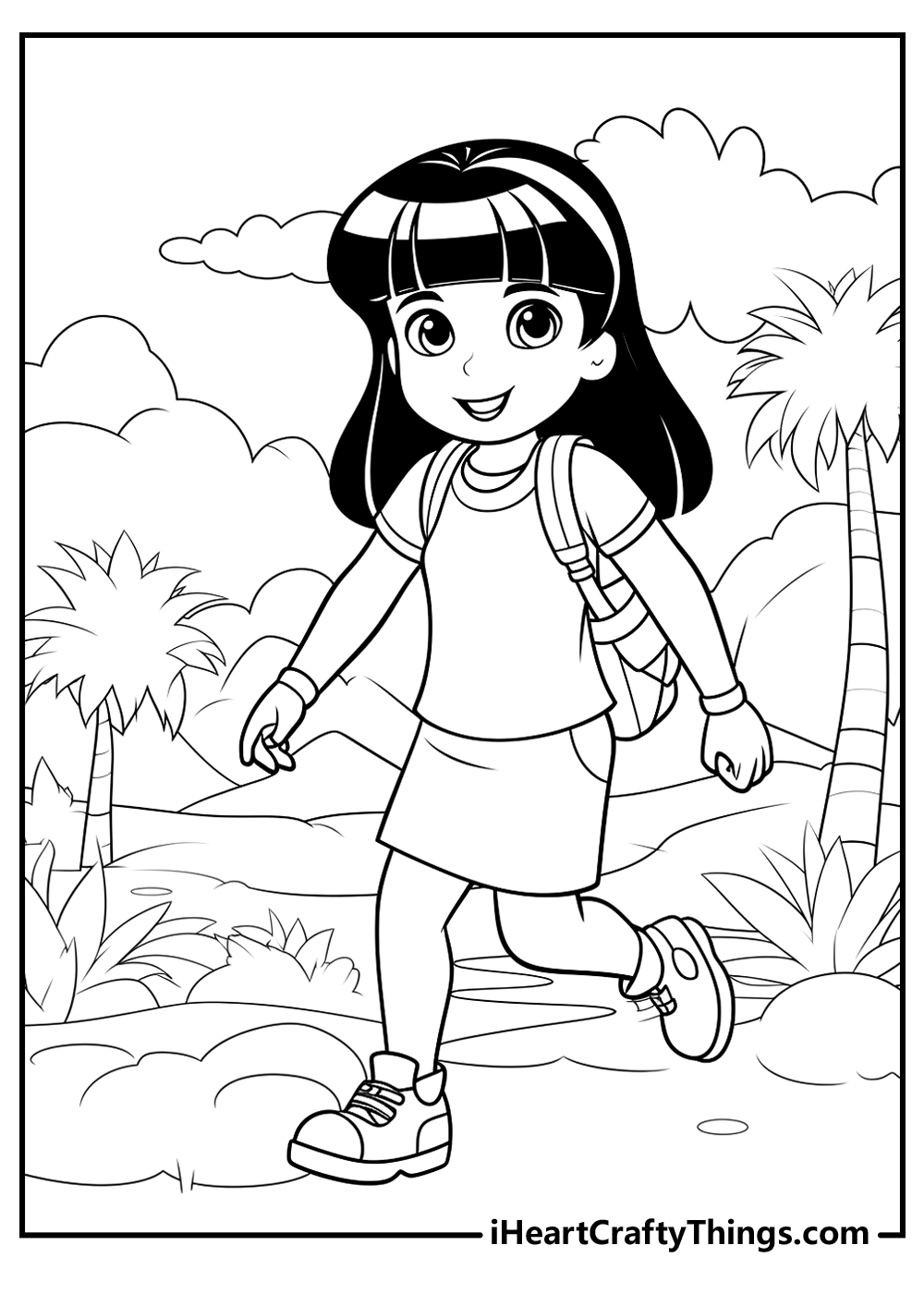 Dora coloring pages free printables