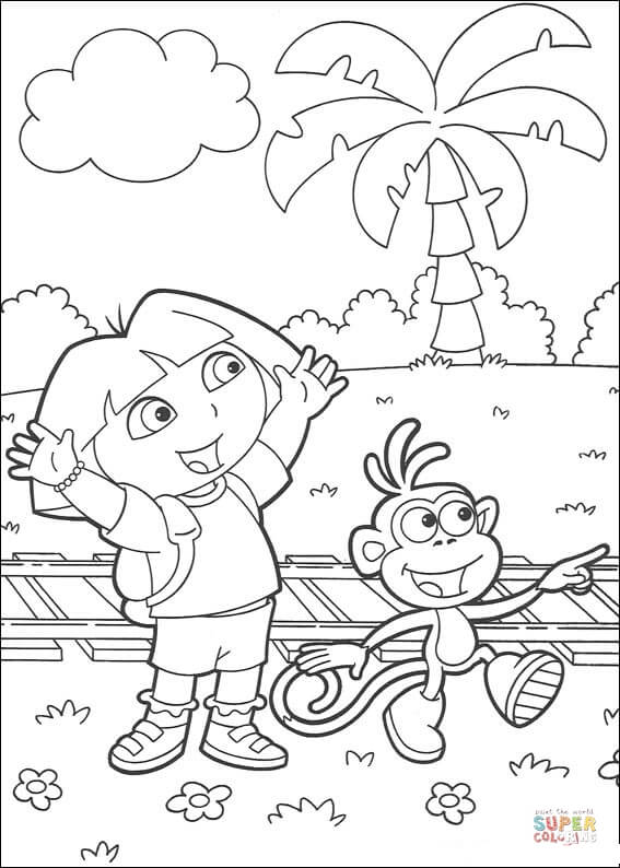 The train is ing coloring page free printable coloring pages