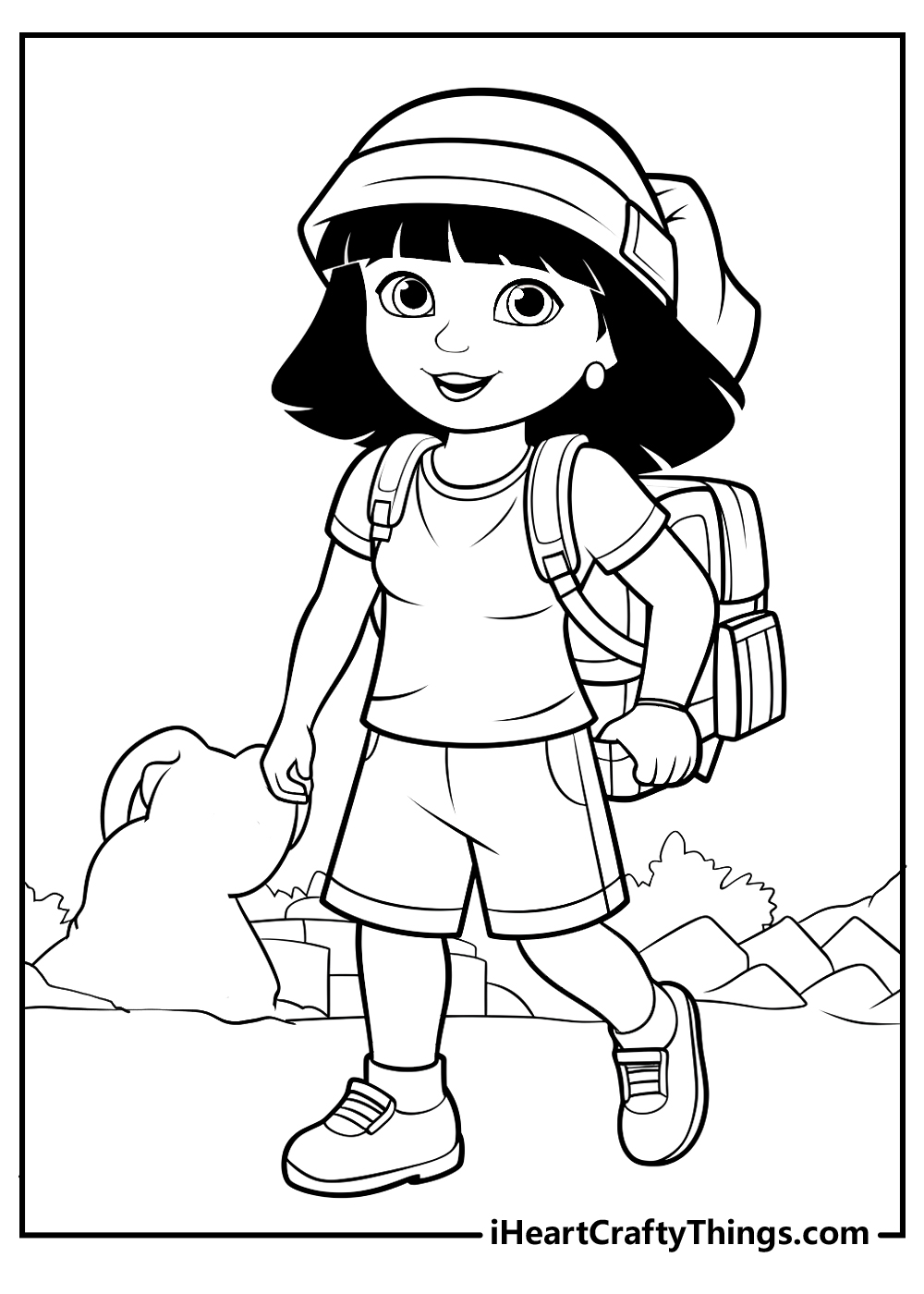 Dora coloring pages free printables