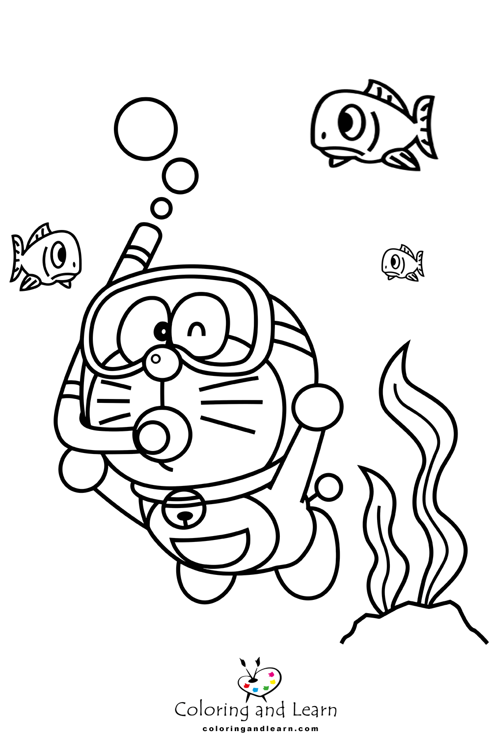 Doraemon coloring pages