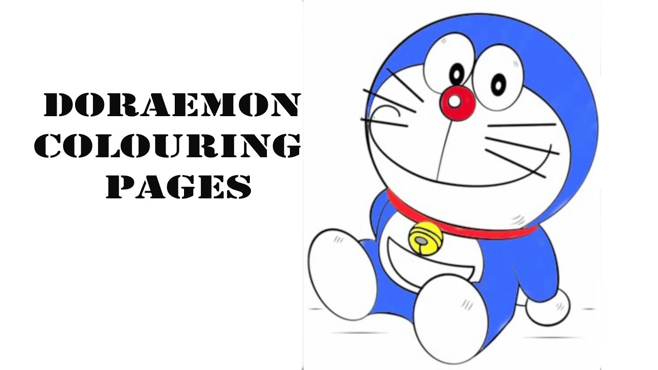 Doraemon colouring pages simple and easy coloring pages for kids creative paradise