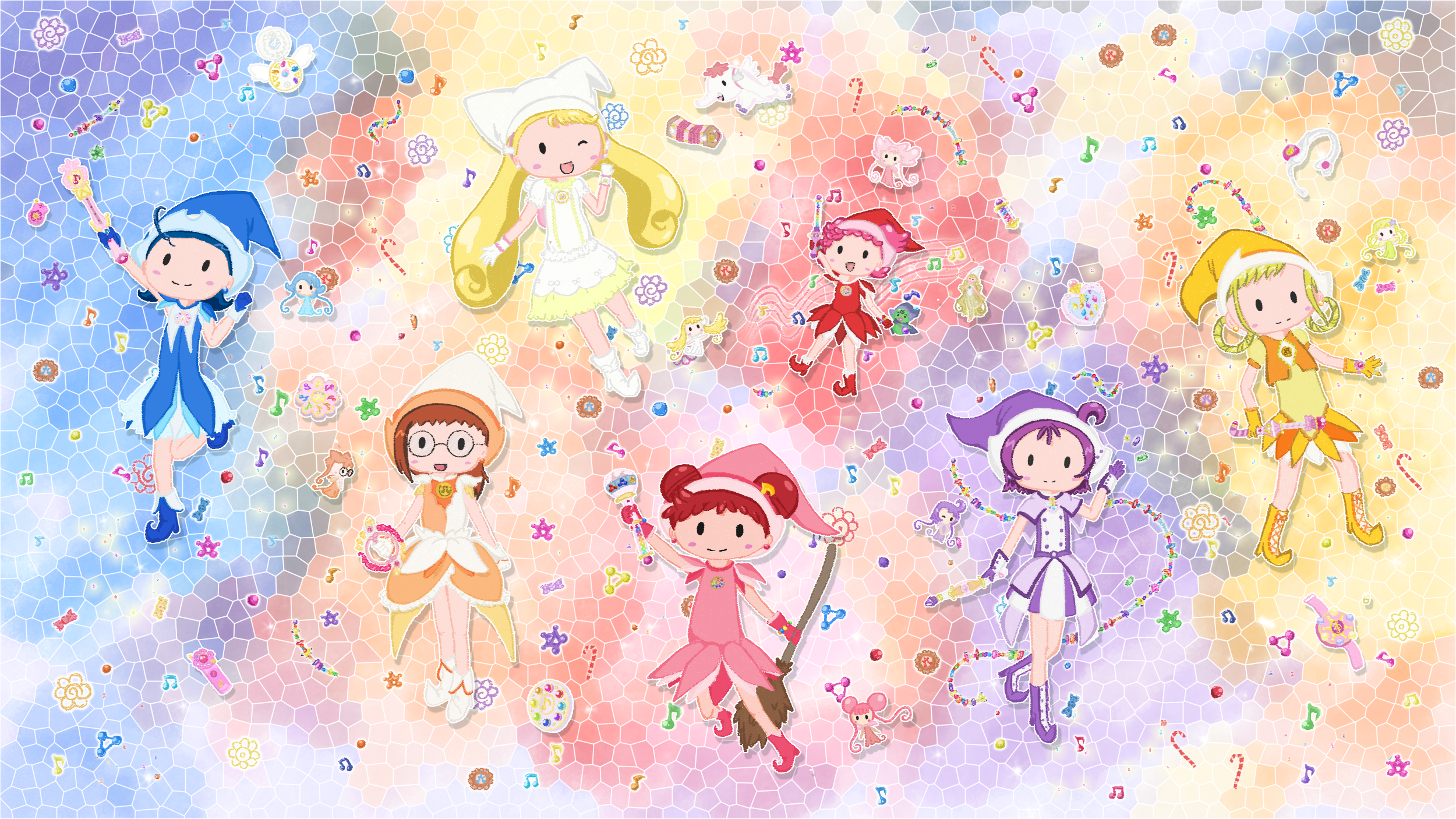 Wallpaper ojamajo doremi by tsukimagi on