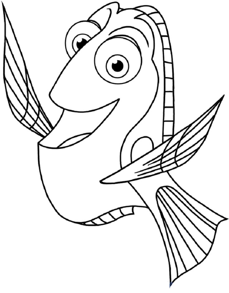 Dory coloring pages for fish lovers educative printable finding nemo coloring pages nemo coloring pages disney coloring pages