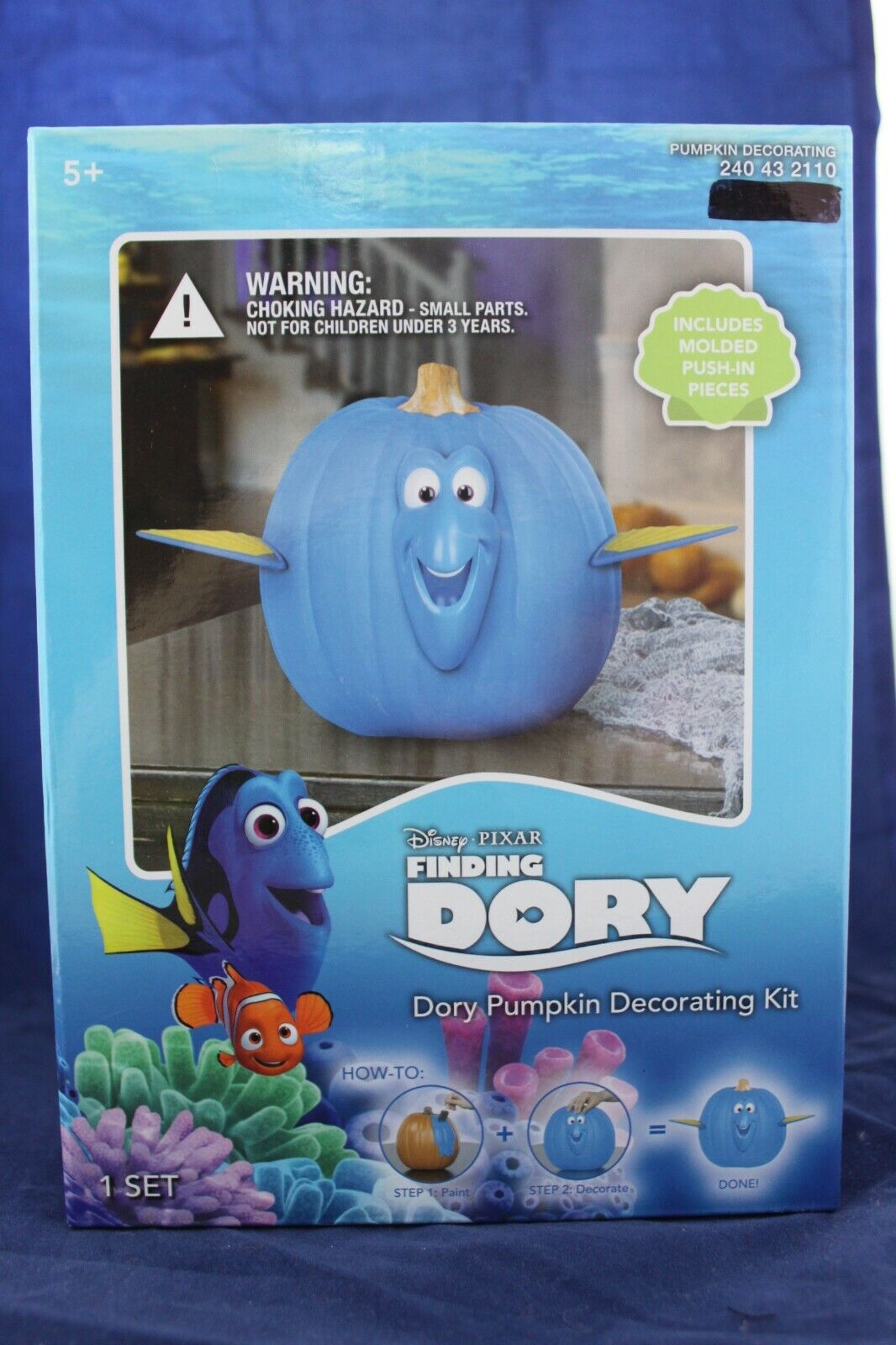 Finding dory pumpkin decorating kit push