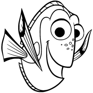 Finding dory coloring pages printable for free download