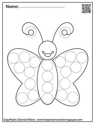 Spring dot marker free preschool coloring pages printables spring coloring pages preschool coloring pages free coloring pages