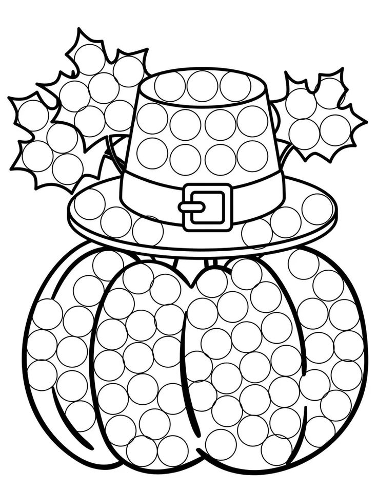 Thanksgiving dot marker coloring pages thanksgiving pdf thanksgiving printables thanksgiving dot coloring thanksgiving do a dot painting