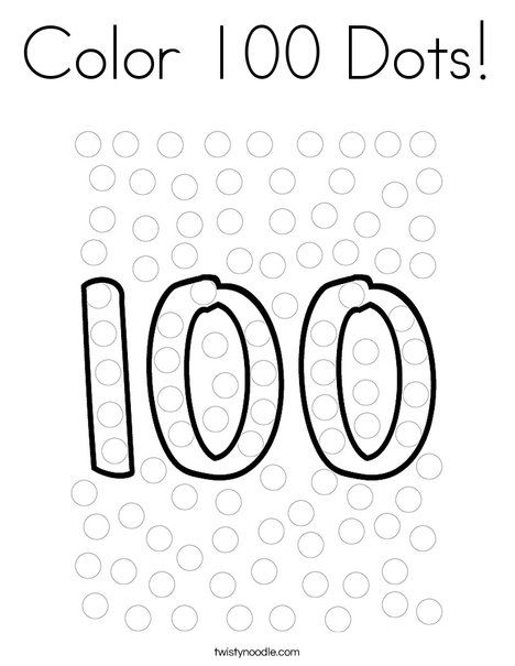 Color dots coloring page school coloring pages dots the