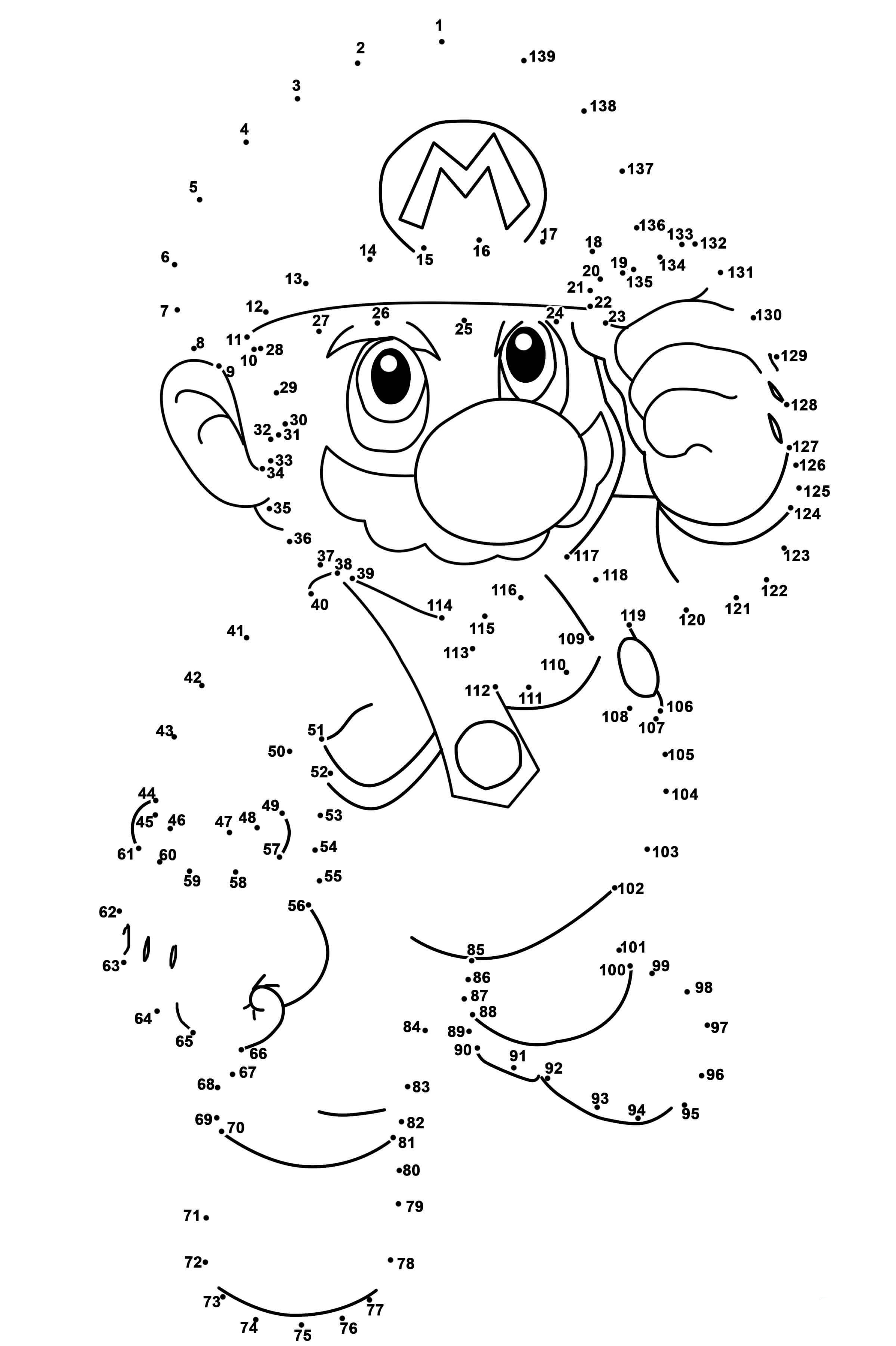 Dot to dot printables