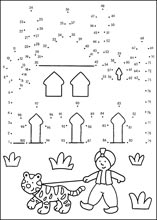 Hard dot to dot printable puzzles page