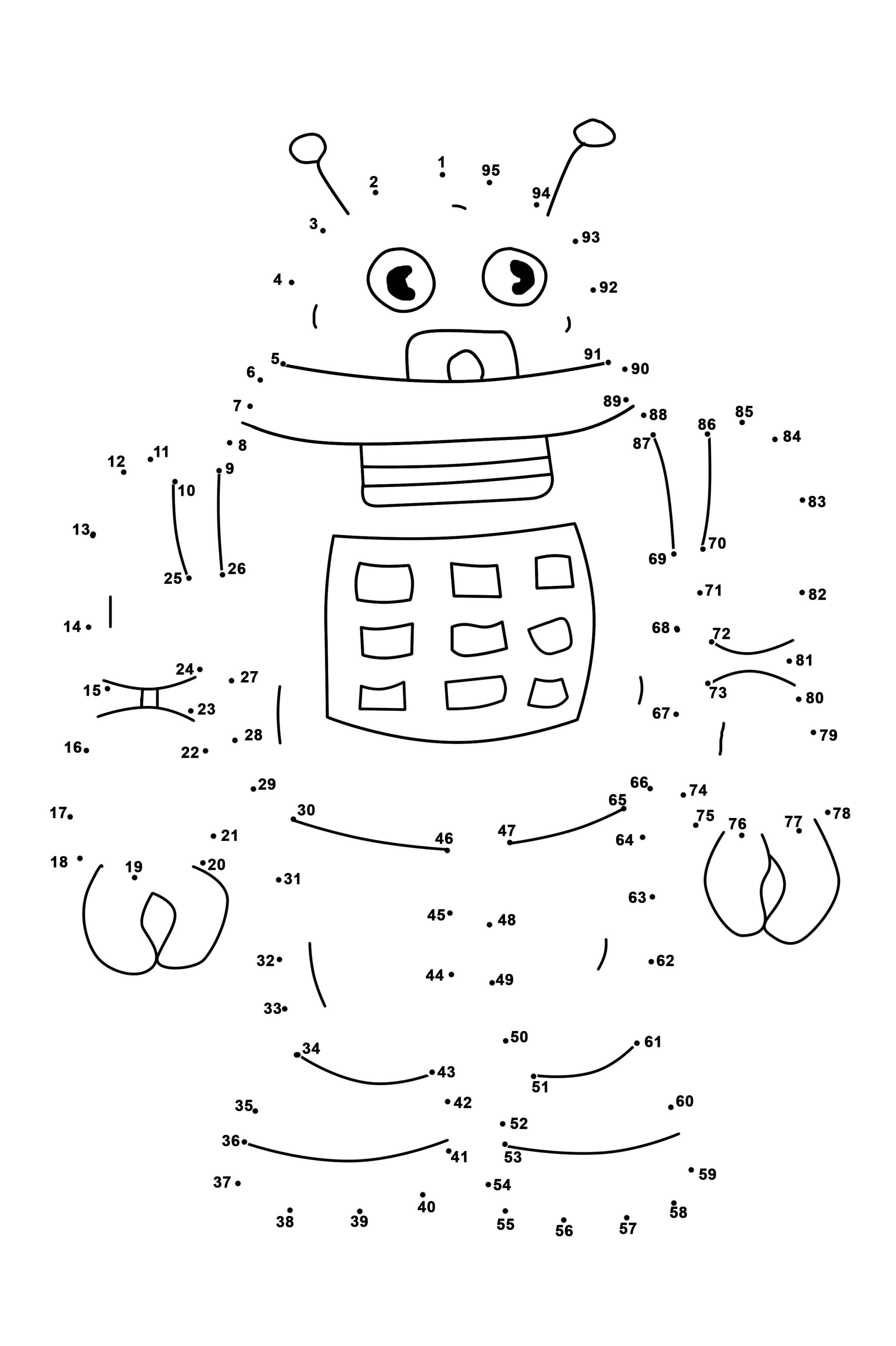 Dot to dot printables