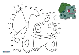 Free printable pokemon dot to dot