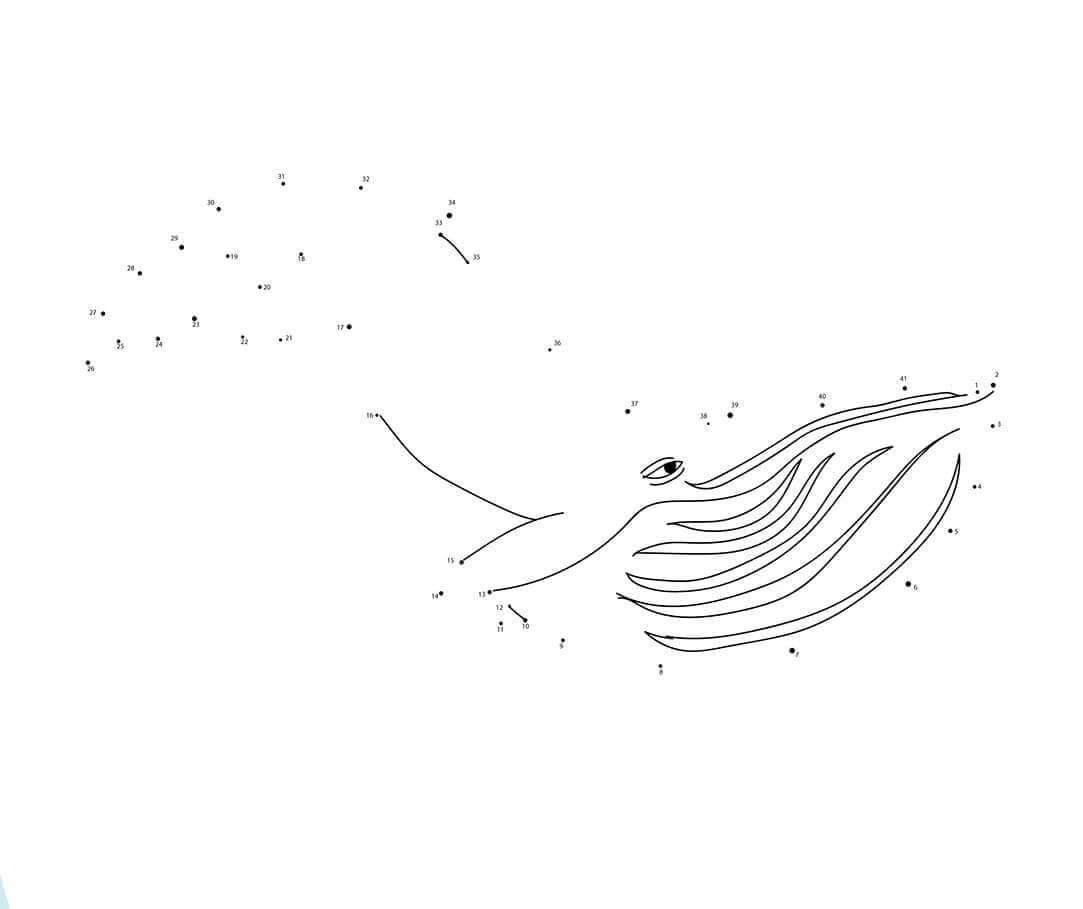 Connect the dots whale coloring page whale coloring pages coloring pages connect the dots