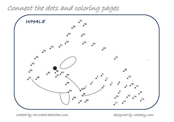 Connect the dots and coloring pages