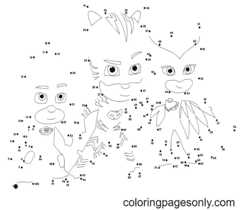 Connect the dots coloring pages printable for free download