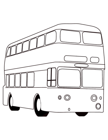 London red bus coloring page free printable coloring pages