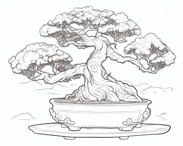 Bonsai printable pages