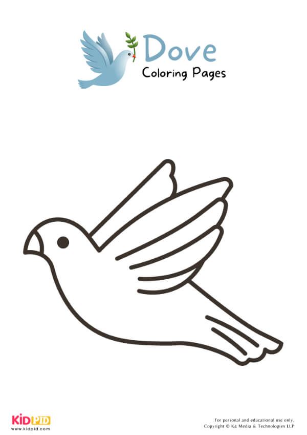 Dove colorg pages for kids â free prtables prtables free kids colorg pages colorg pages for kids