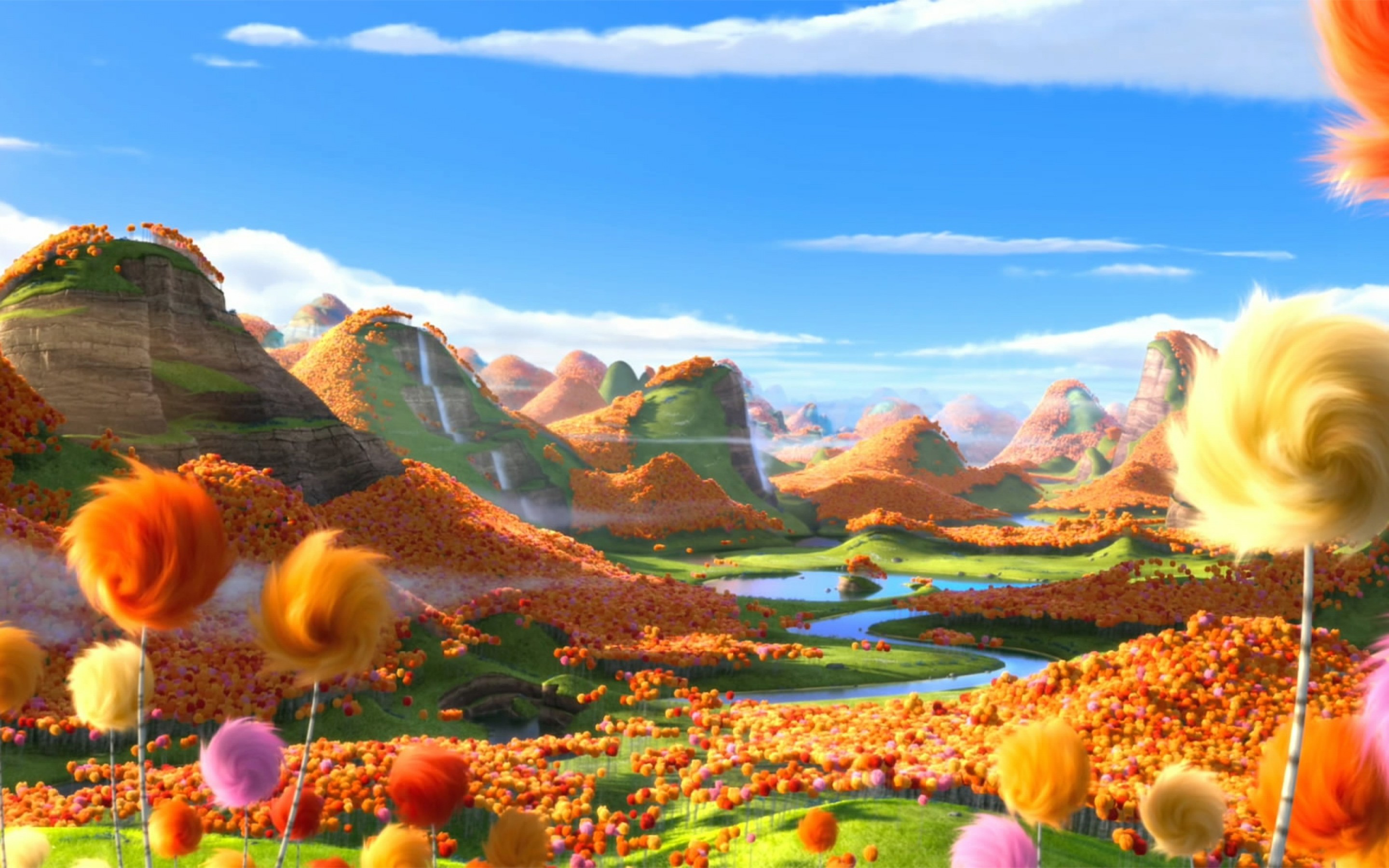 The lorax hd papers and backgrounds