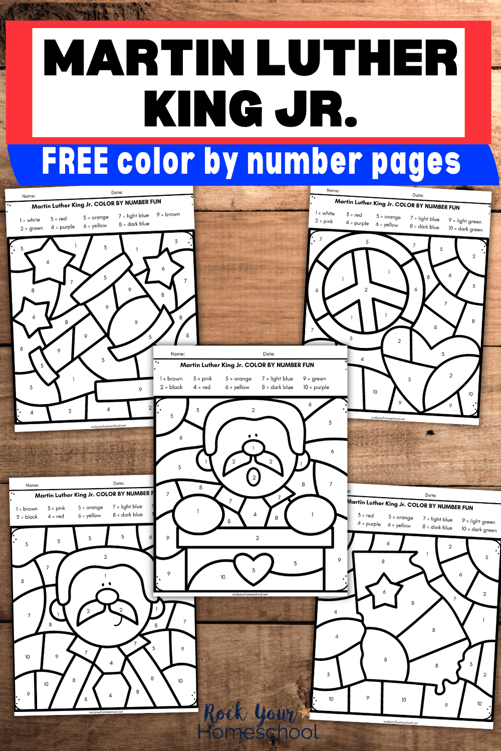 Martin luther king jr coloring pages free printables