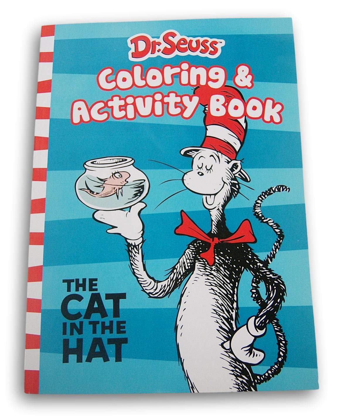 Dr seuss cat in the hat coloring and activity book