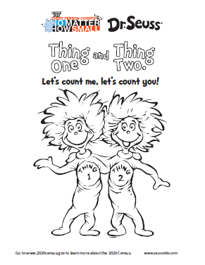 Dr seuss coloring pages