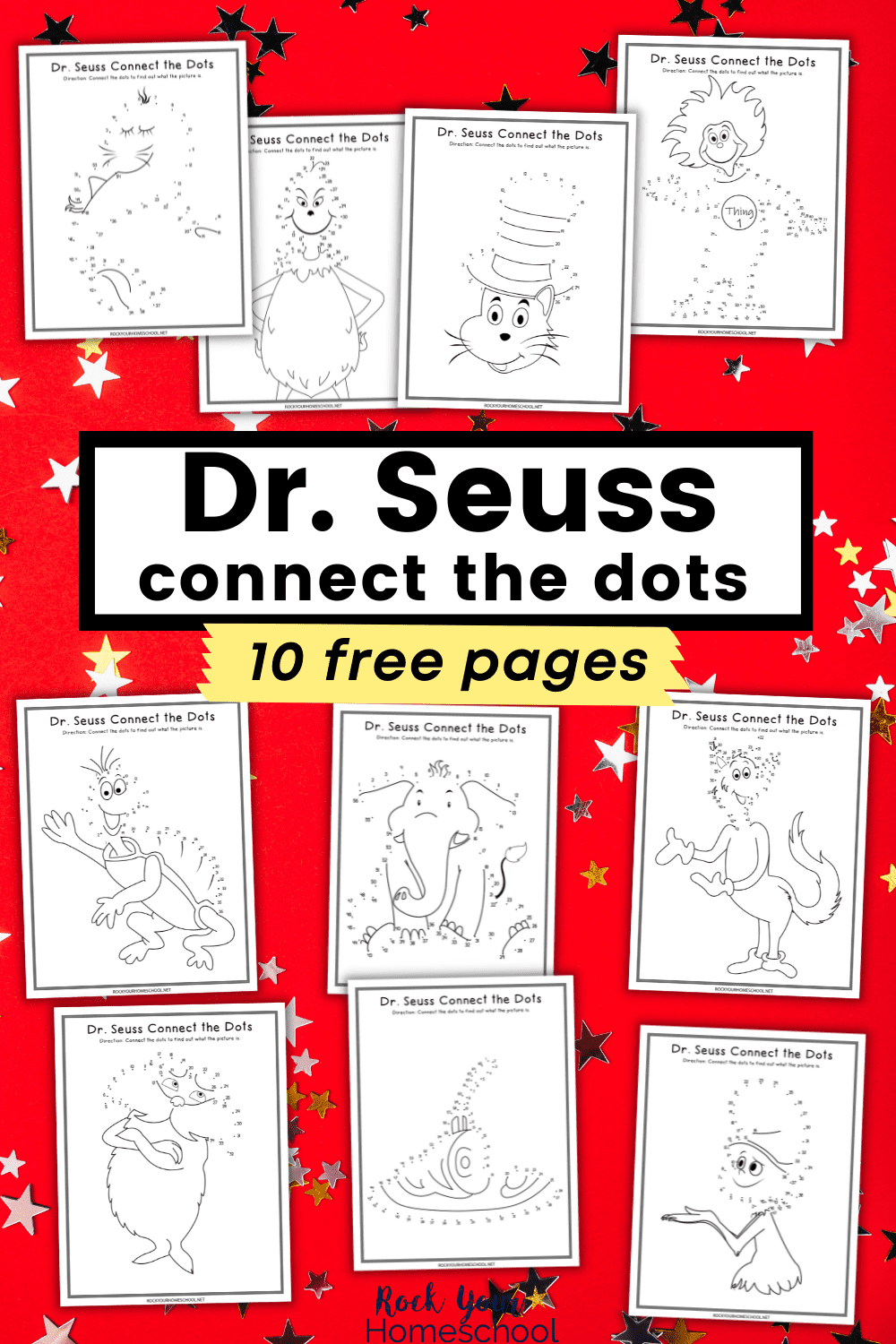 Dr seuss connect the dots for simple fun with kids free