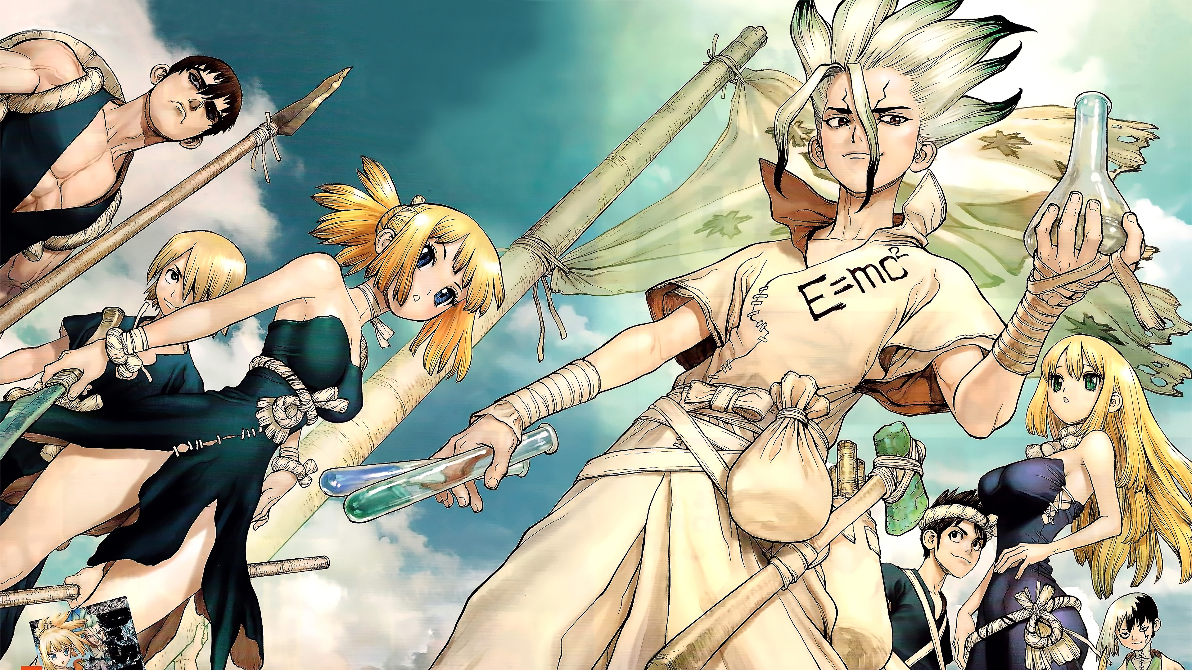 Dr stone characters senku k wallpaper