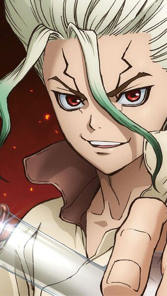 Dr stone senku ishigami k hd mobile and desktop wallpaper x x x x x resolutions ãããã ããã ãããããã