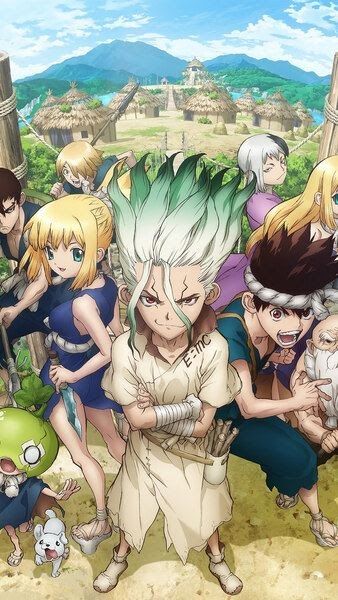 Anime wallpaper k dr stone