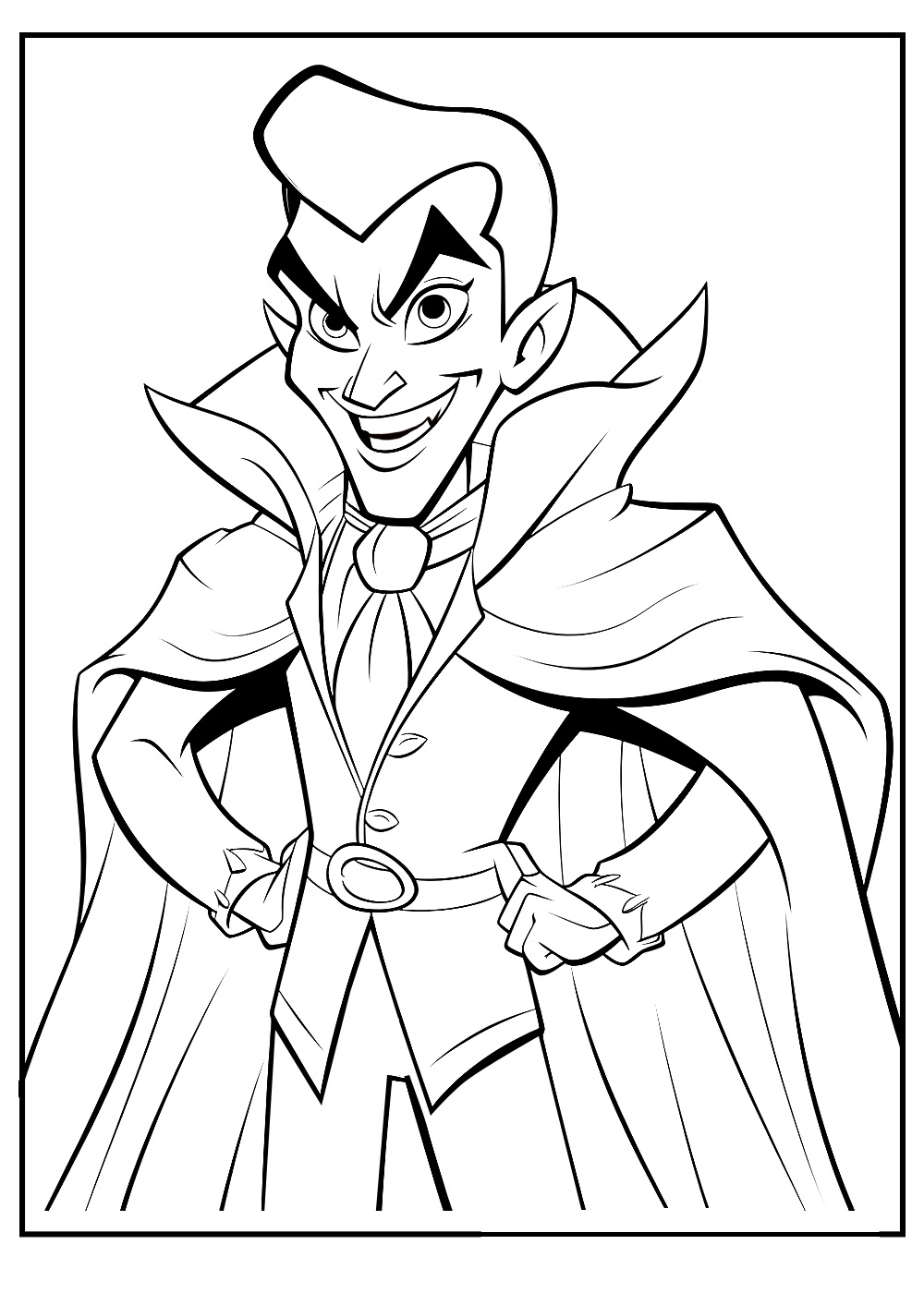 Dracula coloring pages by coloringpageswk on