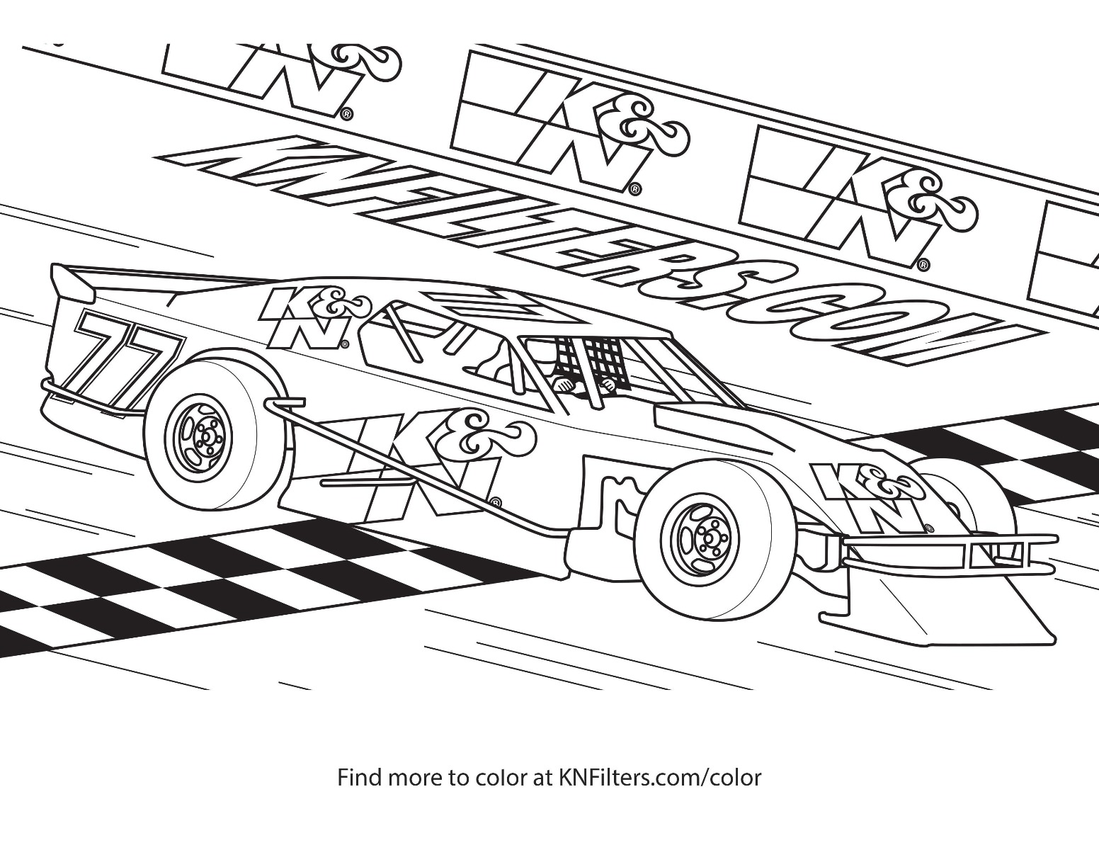 Kn printable coloring pages for kids