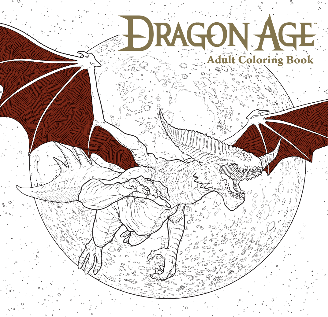 Dragon age adult coloring book dragon age wiki