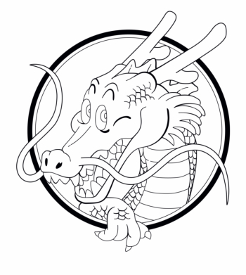 Free shenron dragon ball z chibi coloring pages best