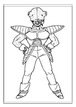 Unleash creativity printable dragon ball z coloring pages collection for kids