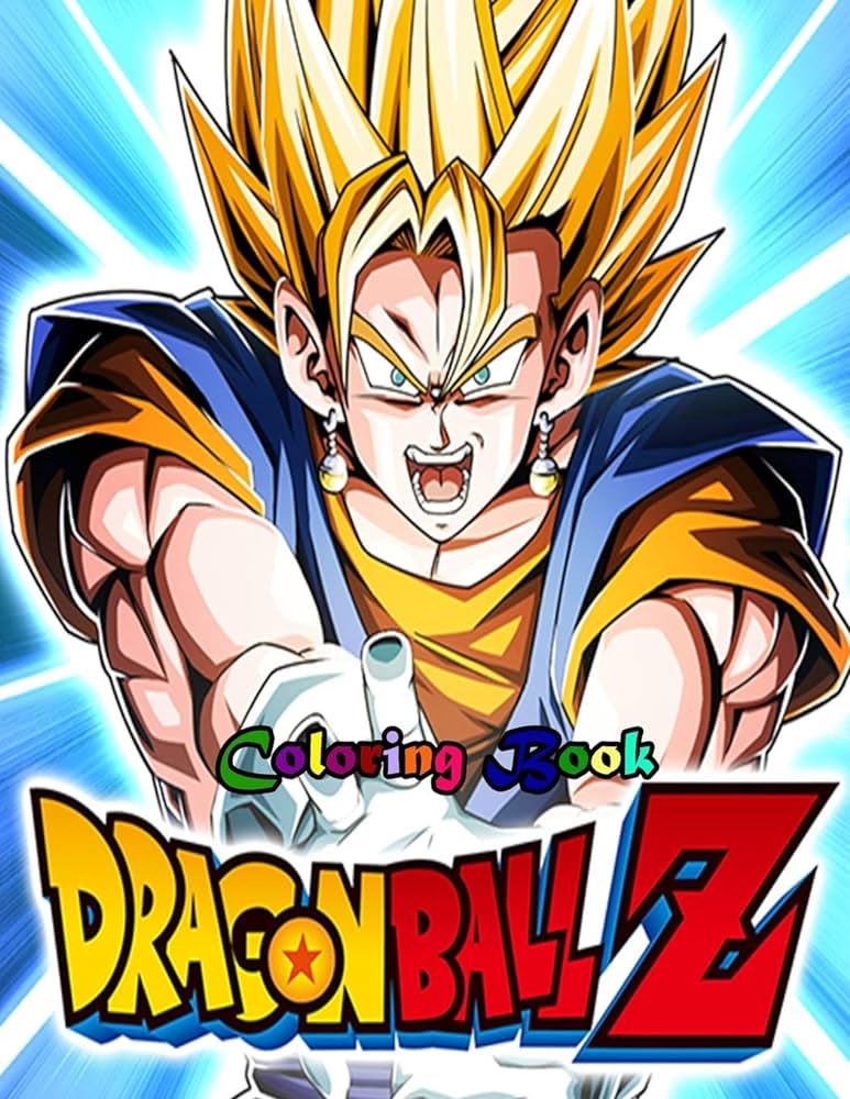 Dragon ball z coloring book pages of fun coloring for kids and adults high quality coloring pages for kids and adults color all your favorite characters great gift for dragon ball