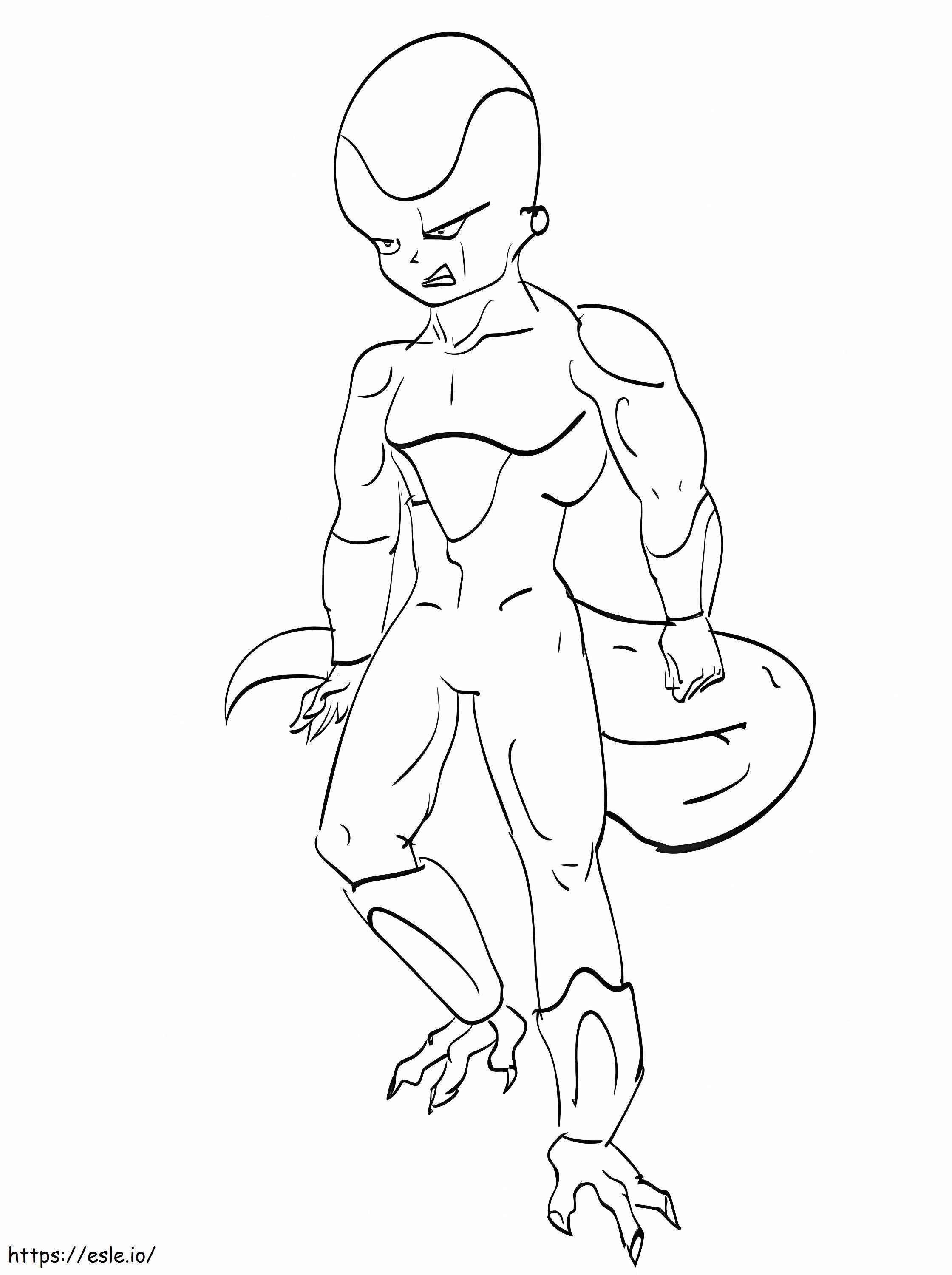 Frieza coloring page