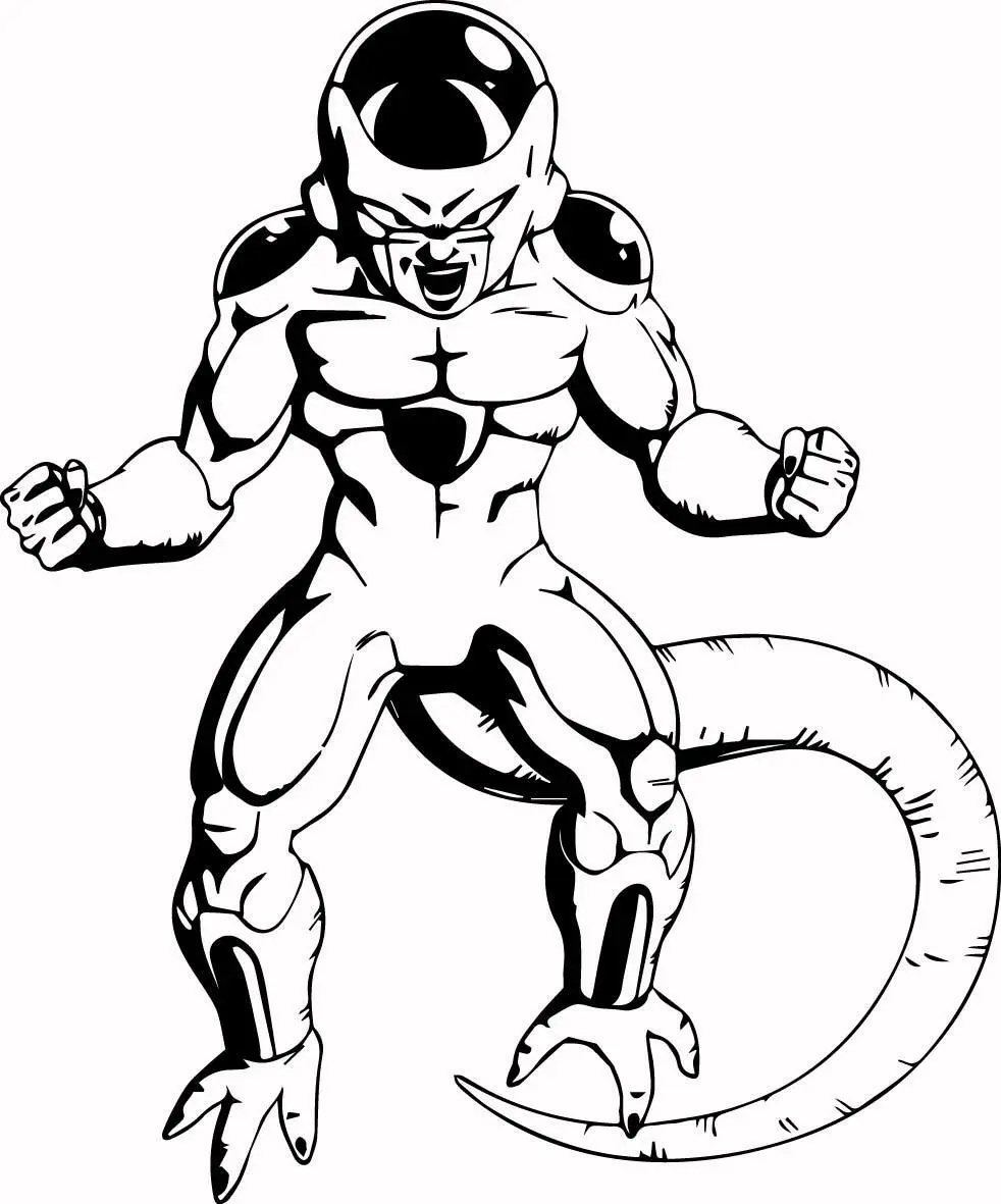 Frieza dragon ball z super decal sticker for cartruck laptop window custom