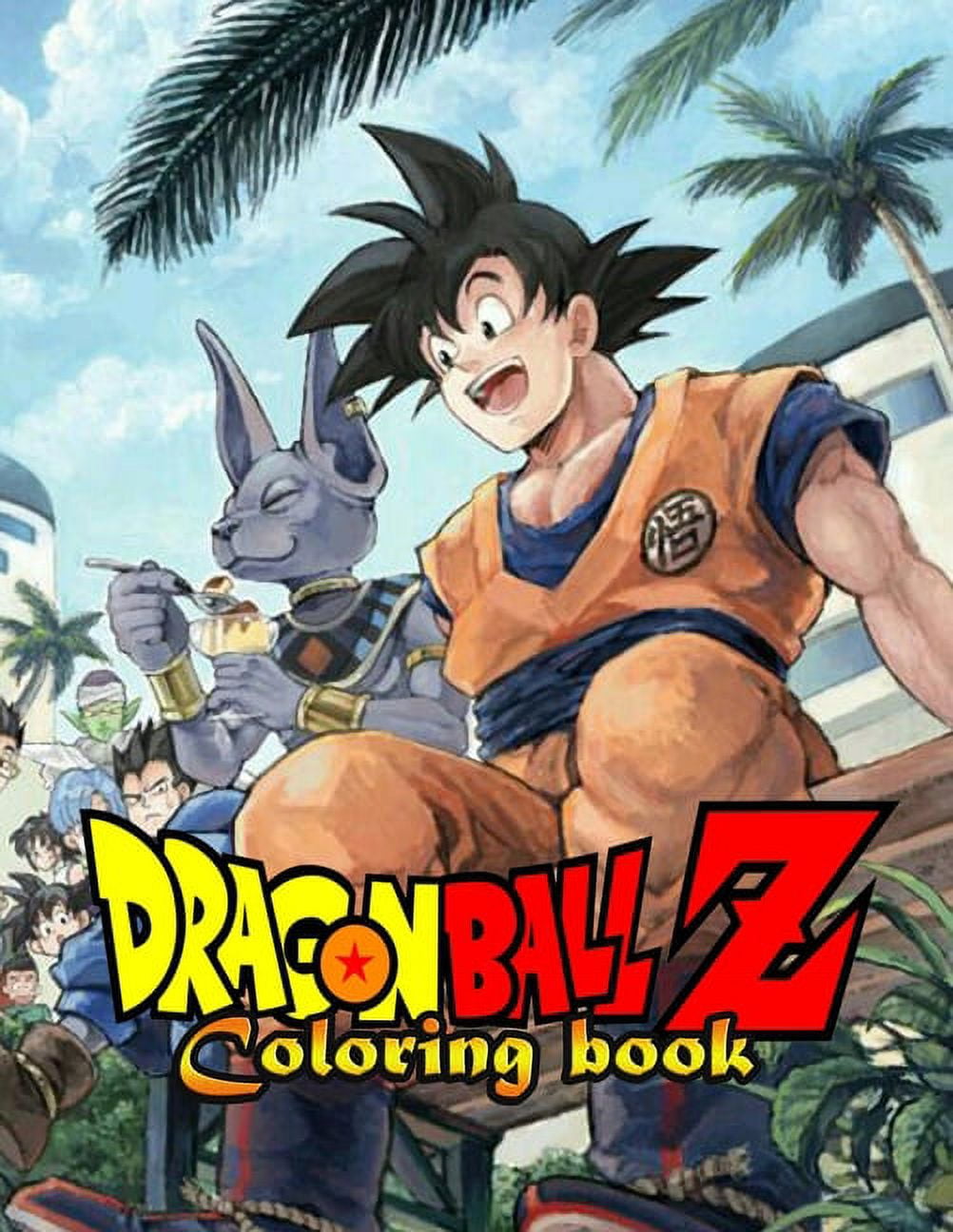 Dragon ball z coloring book pages of fun coloring for kids and adults high quality coloring pages for kids and adults color all your favorite characters great gift for dragon ball