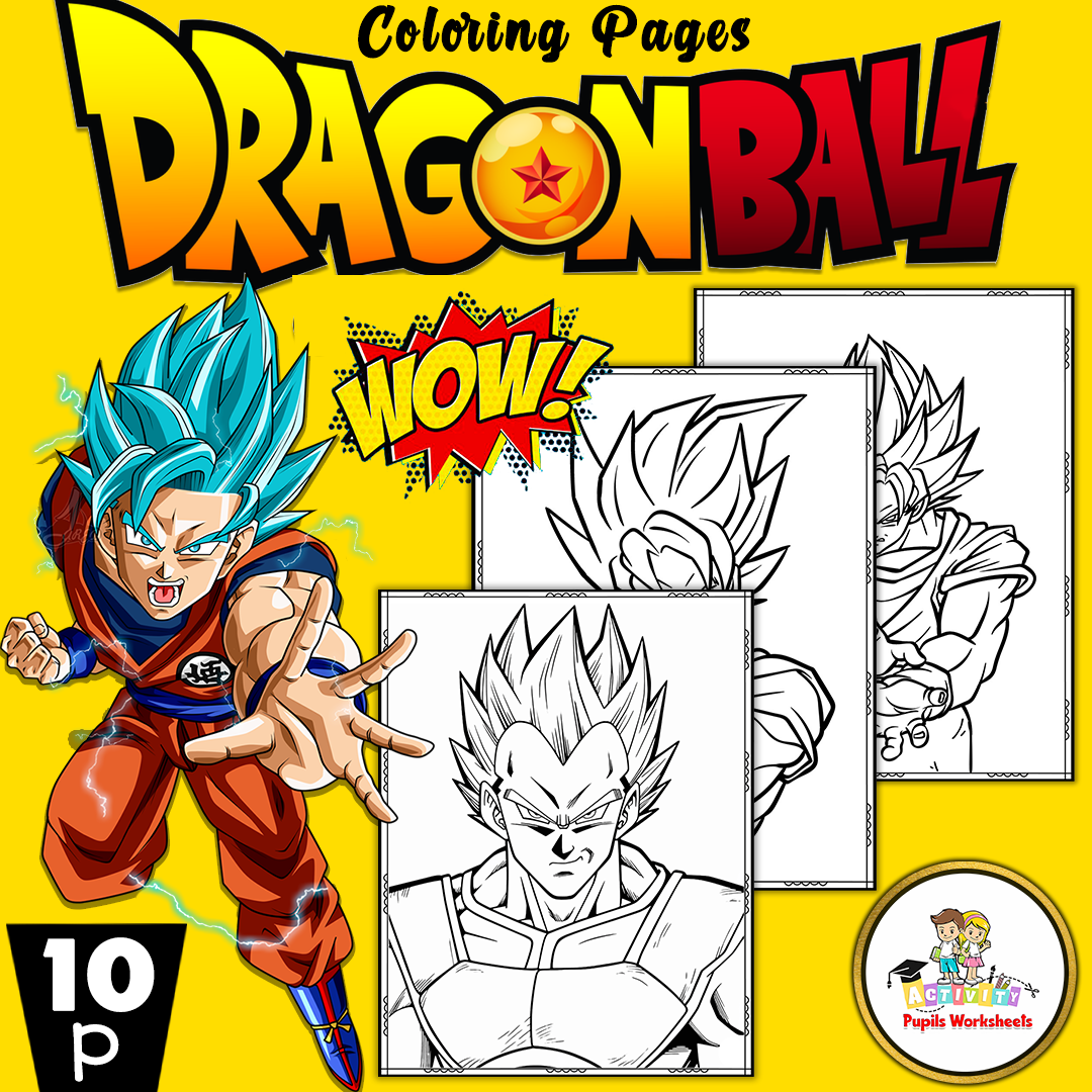 Dragon ball z coloring pages