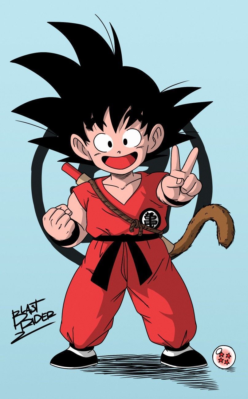 Dragon ball z goku smile wallpapers