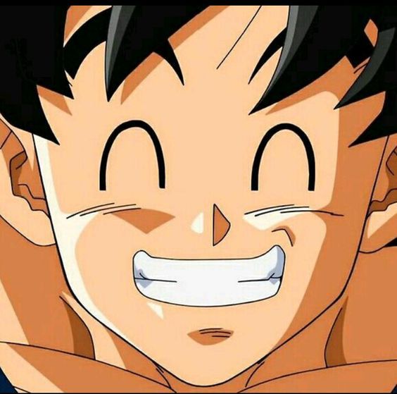 Happy goku dragon ball super dragon ball gt dragon ball z