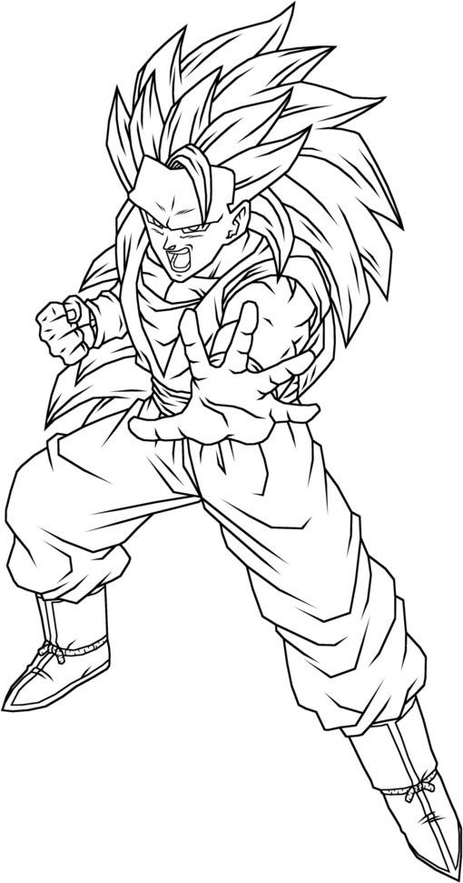 High detailed goku super saiyan coloring picture super coloring pages goku super saiyan goku super