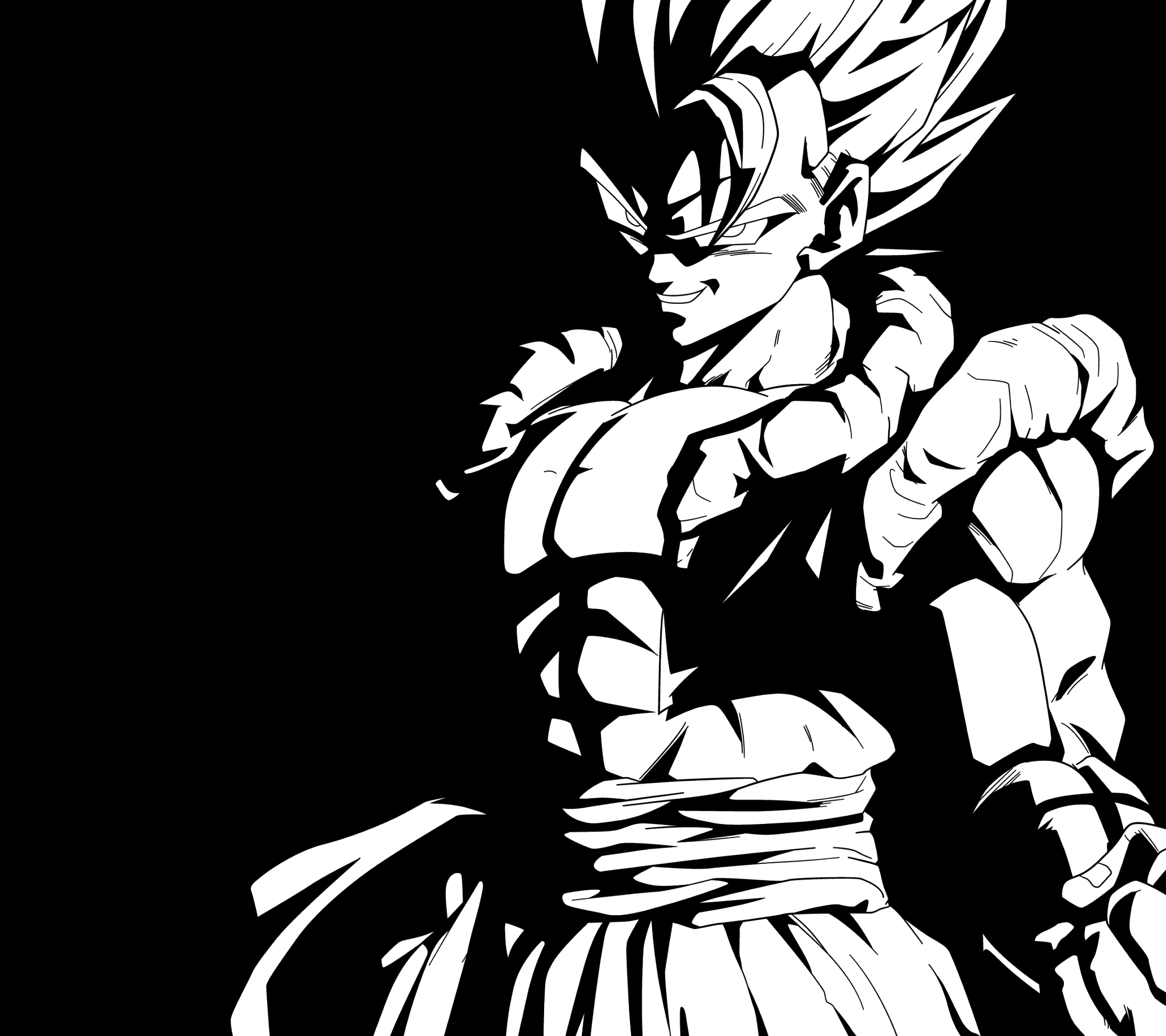 Download Free 100 + dragon ball z hd mobile black and white Wallpapers