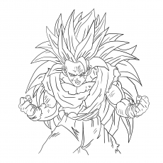 Top free printable dragon ball z coloring pages online