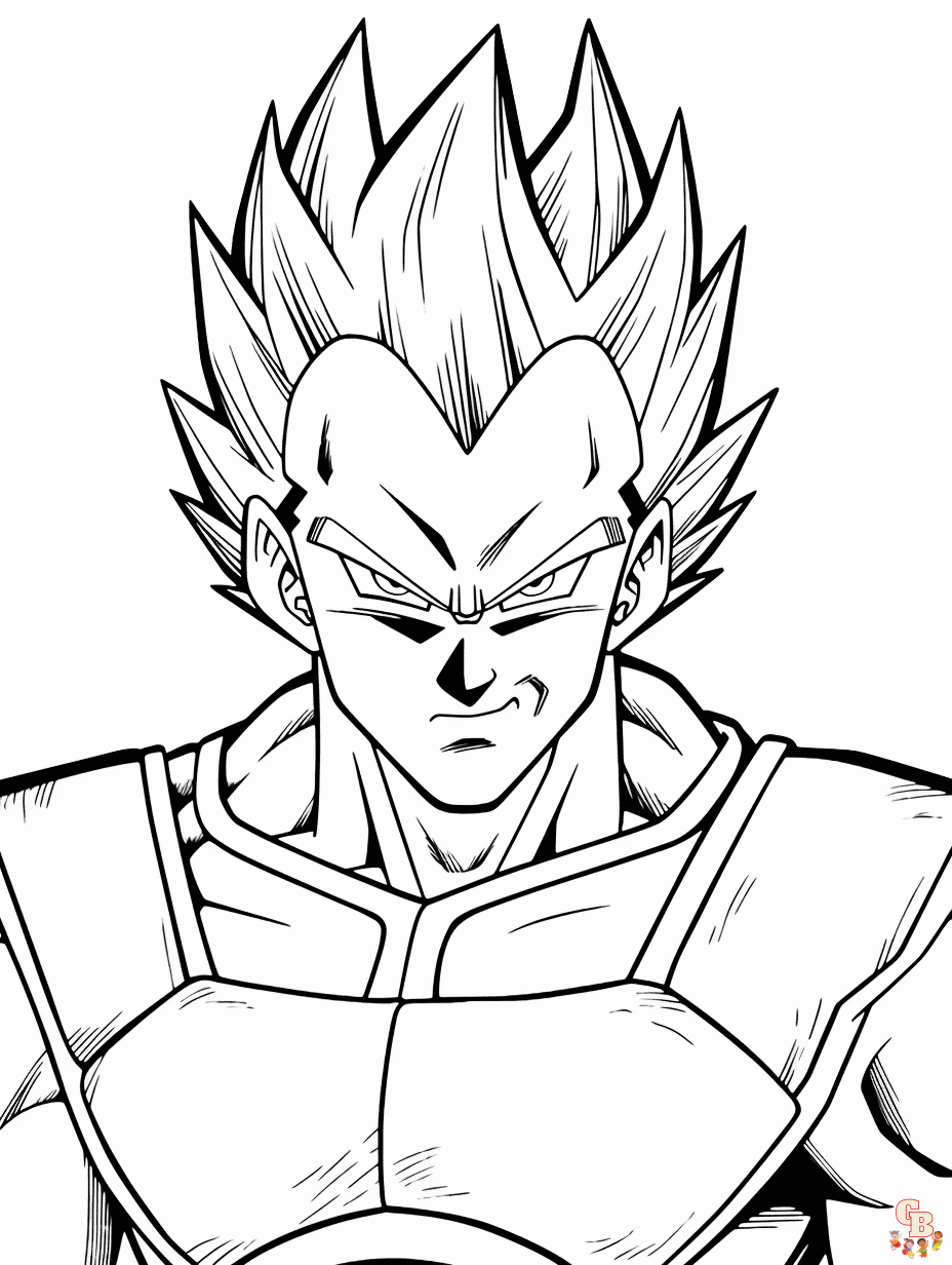 Dragon ball z coloring pages unleash your creativity