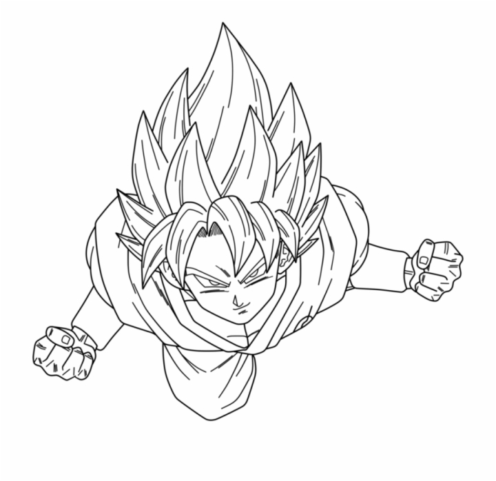 Free best dragon ball z coloring pages images on pinterest