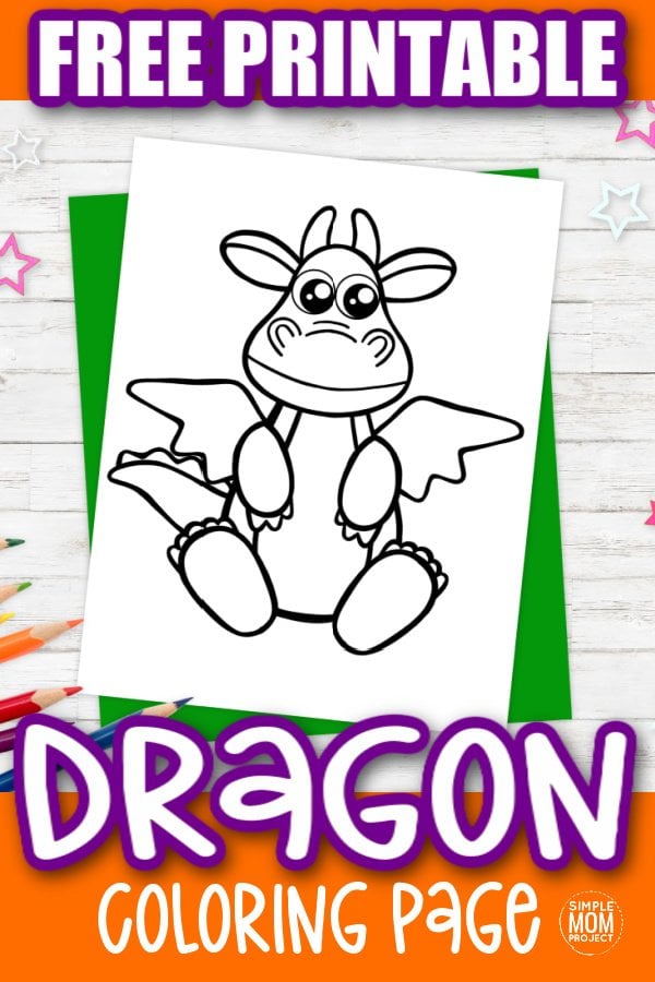 Free printable dragon template â simple mom project